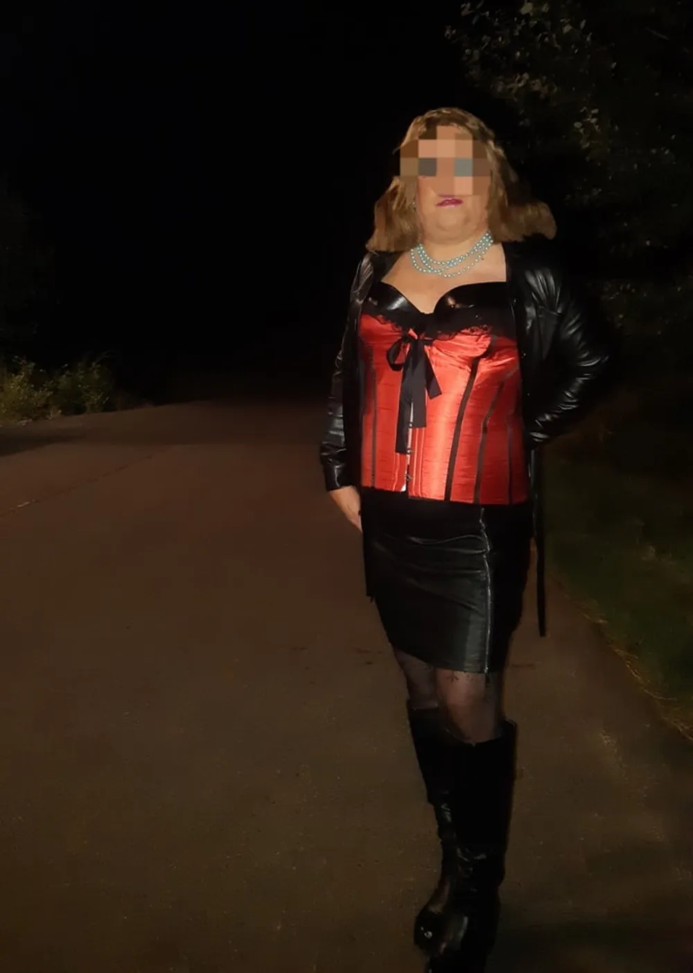 Red corset2 #4