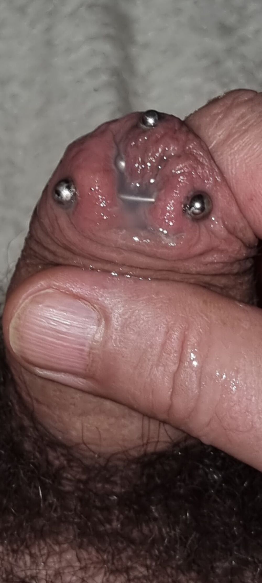 CUM COCK PIERCED #11