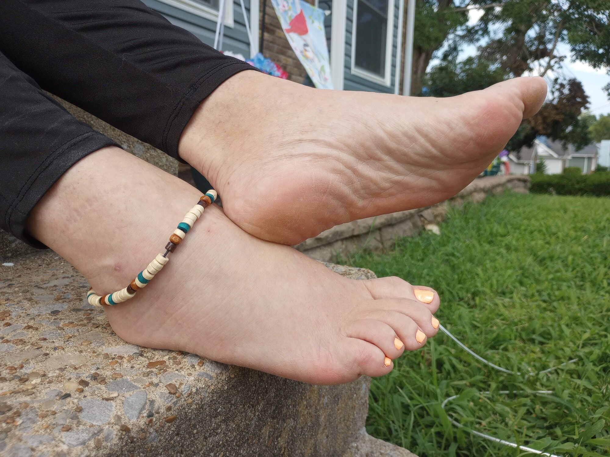 Showing Off Her Anklet 2 #13