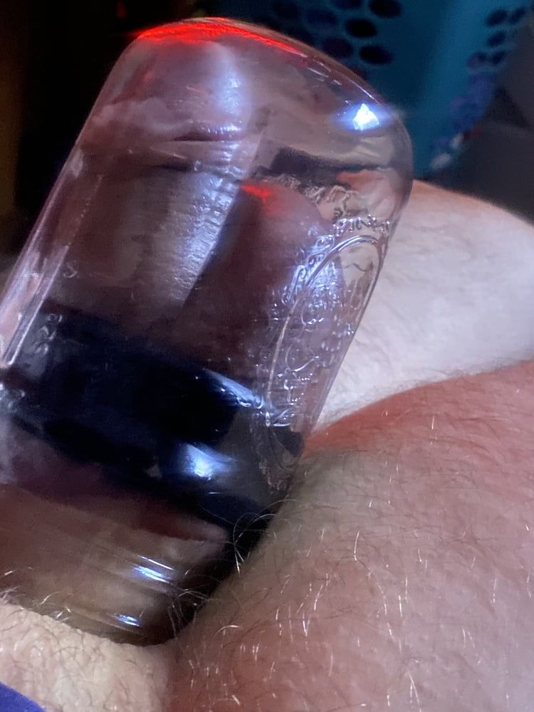 Cock Pumping in Jar