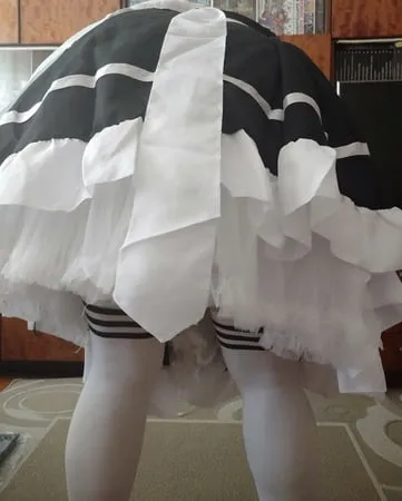 sissy maid aleksa dressing and undressing         