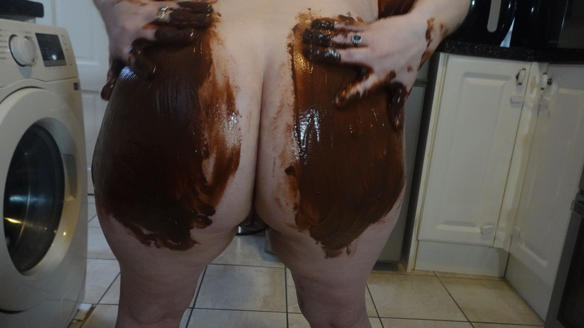 chocolate sauce messy fun #9