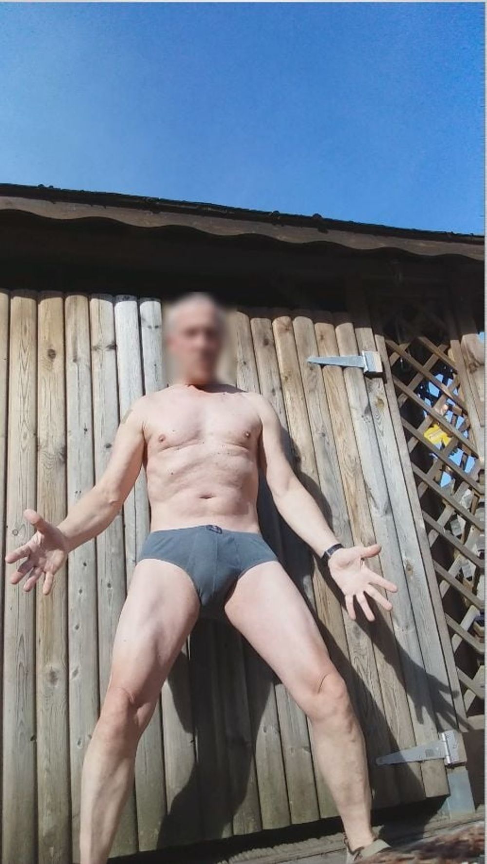 public outdoor brief jerking #59