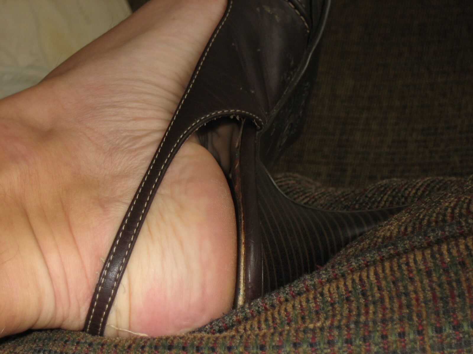 Big Cock Pretty Feet in Heels and Nylons #19
