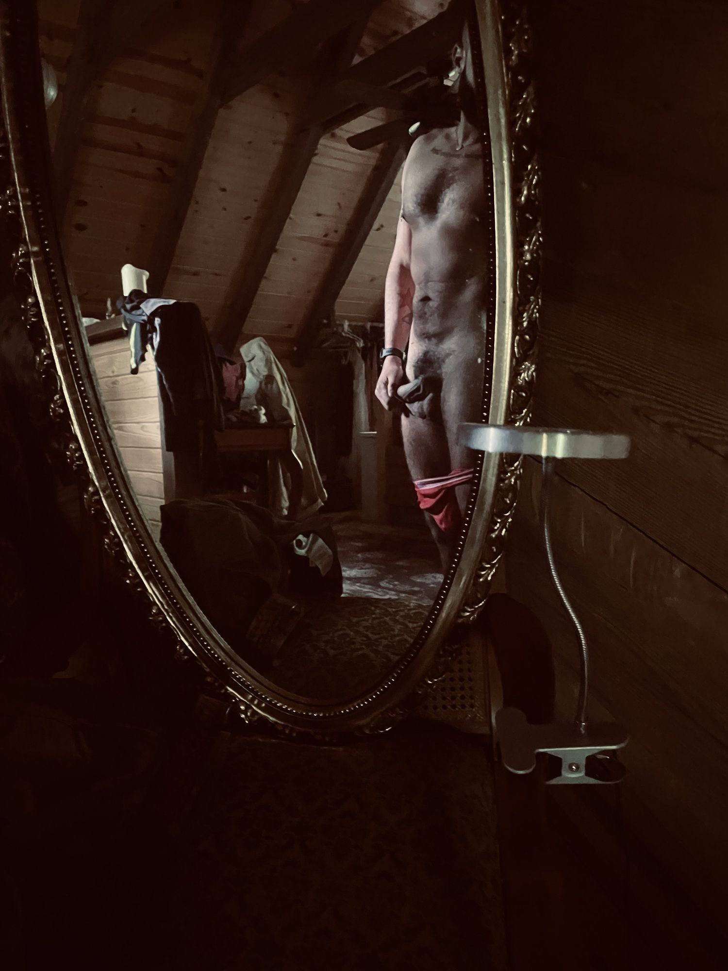 My cock in the cabin #2