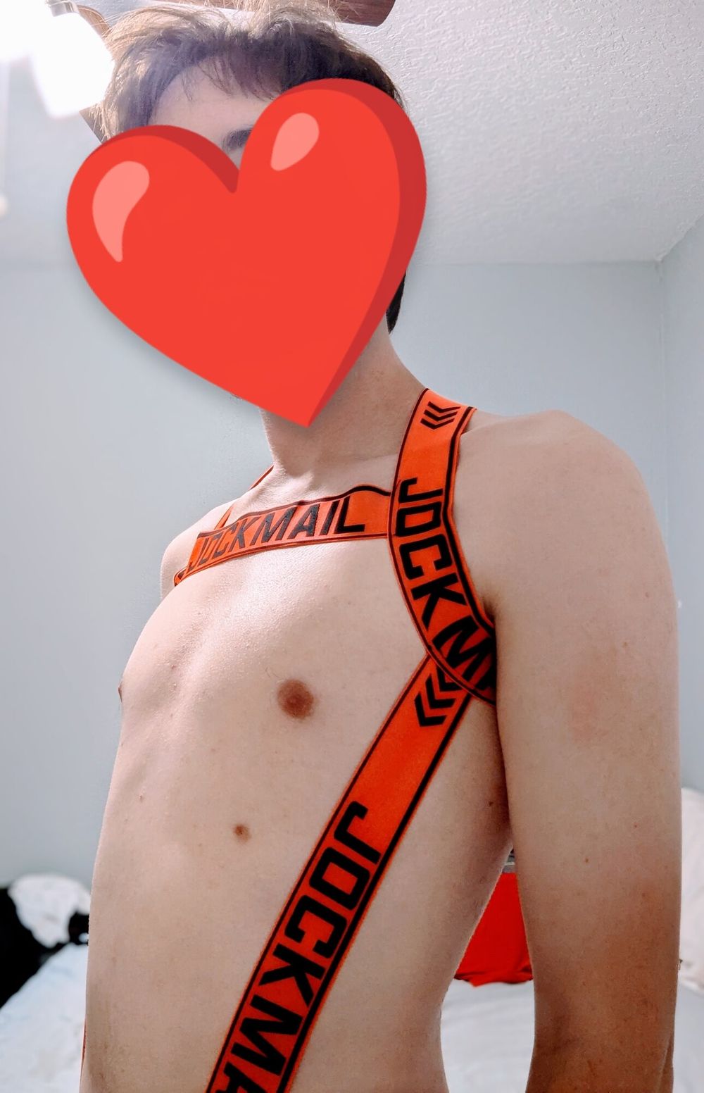 Orange Harness Jockstrap #7