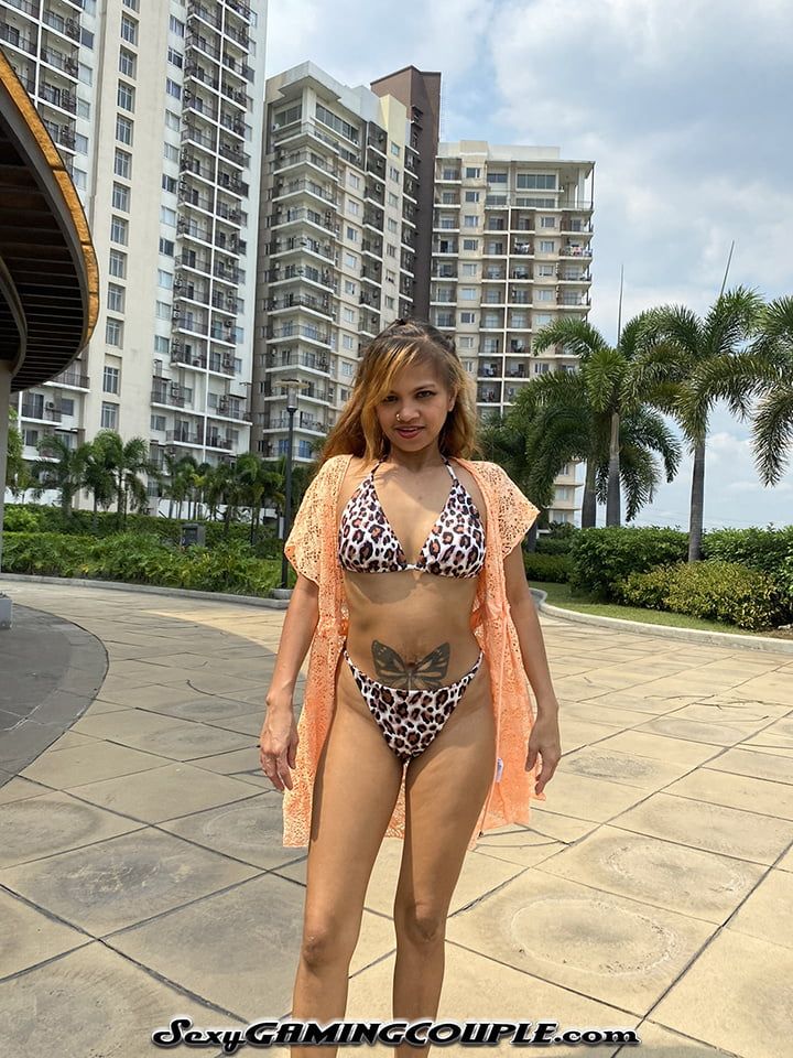 Leopard Bikini Outside #35