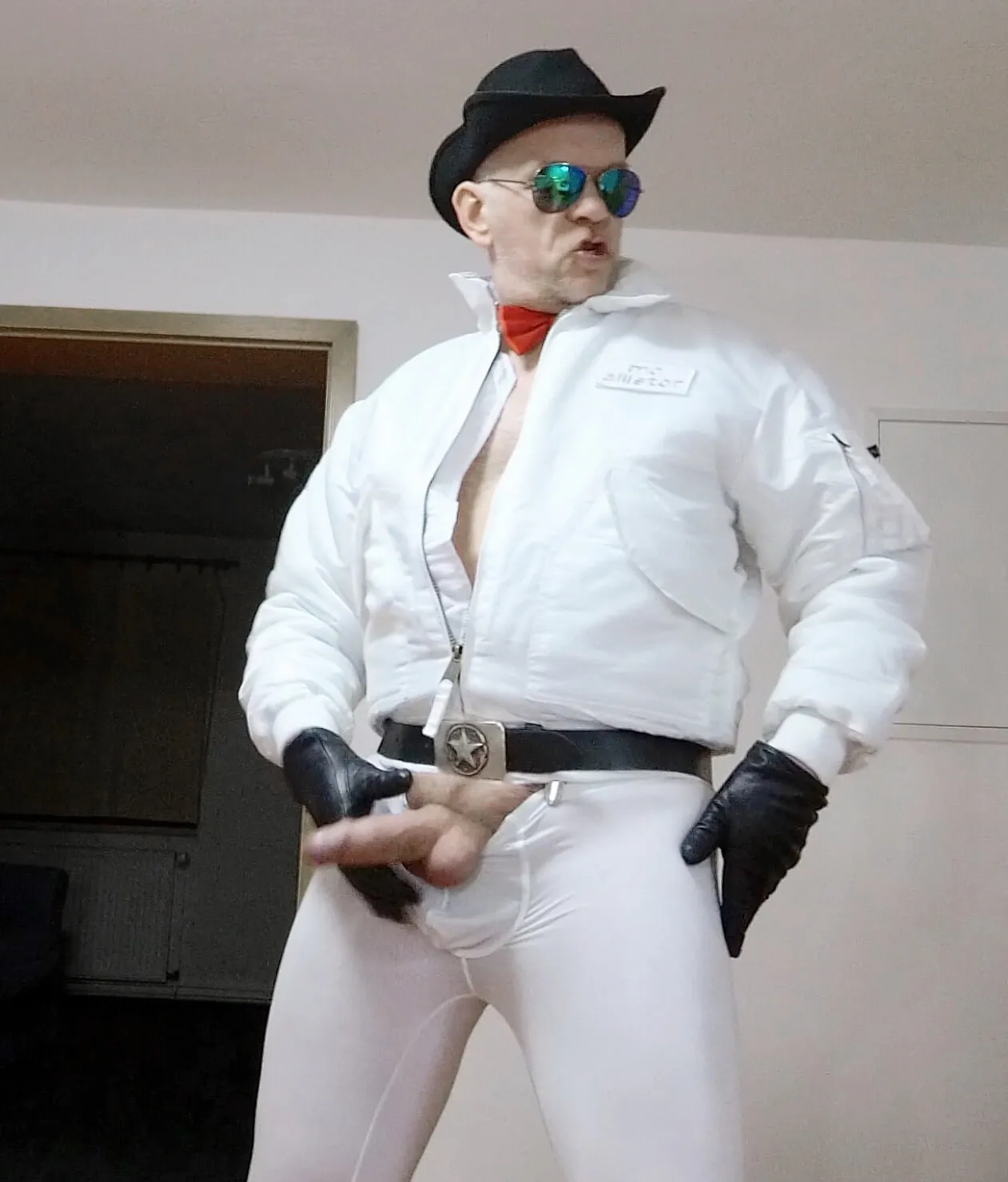 White Lycra Cowboy 2