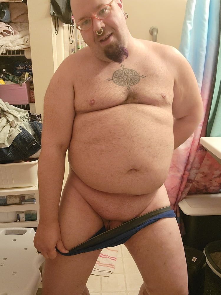 Fat gay chub strips underwear. #3