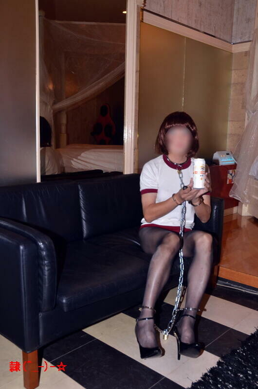 japanese crossdresser shemale handcuff metal BDSM #8