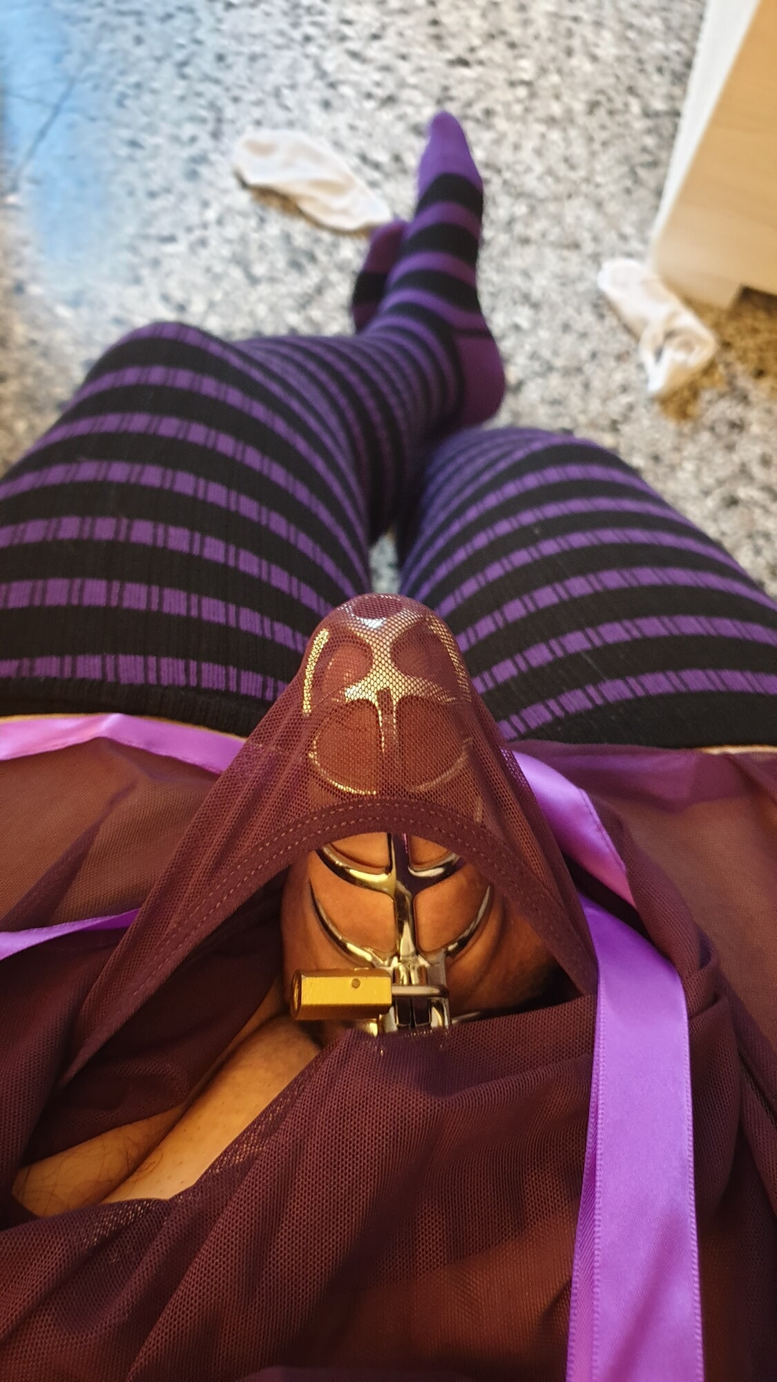 My sissy chastity photos #7