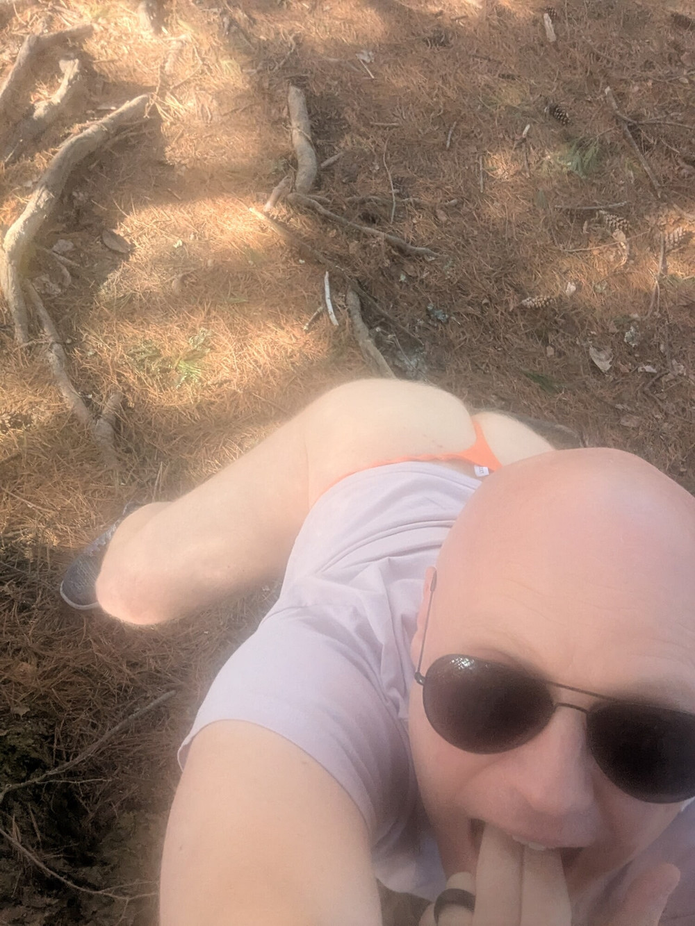 Backwoods cum slut begging for dick #5