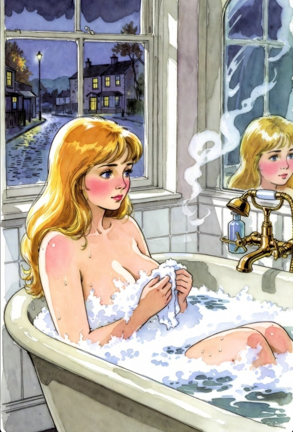 Pixwhores Experimental Enhanced: BBWs in the bathroom  #26