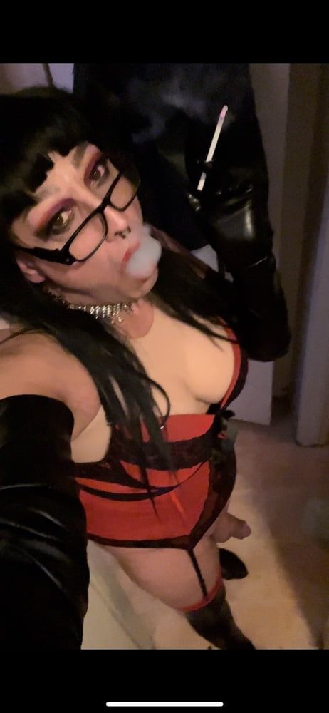 Gloves Mistress In Red  #20