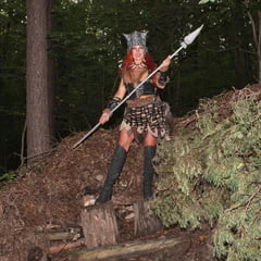  With Spear On dugout