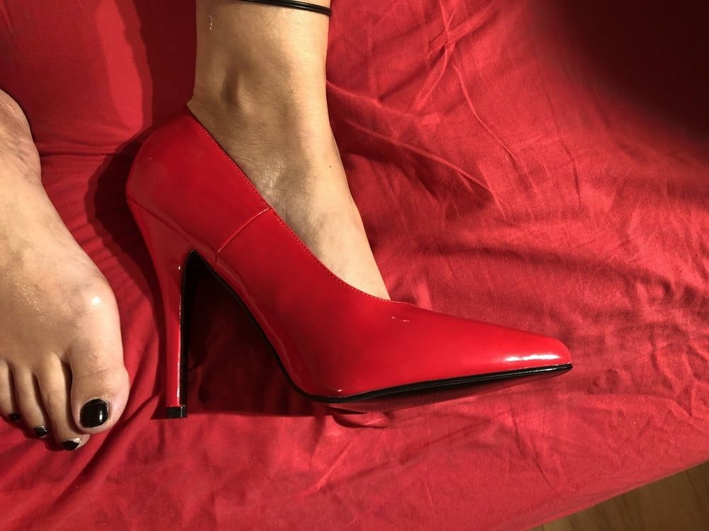 New Red High Heel Pumps #2