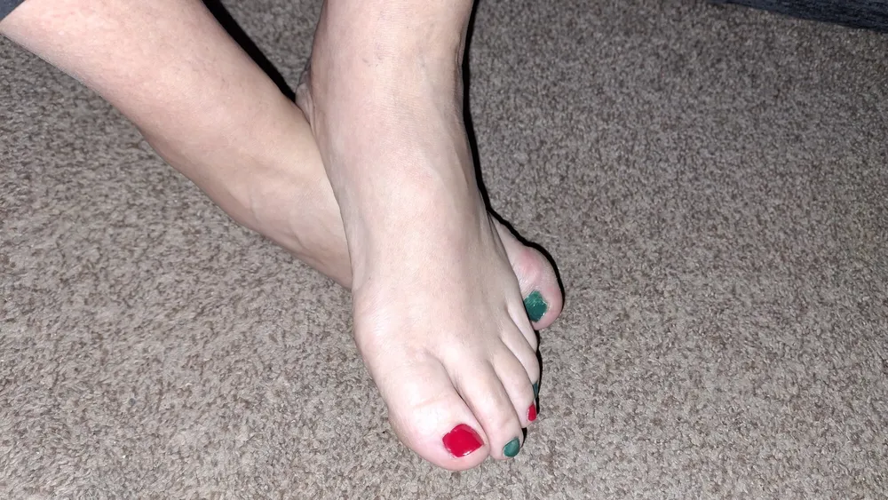 Girlfriends sweet, pedicured feet 2 #25