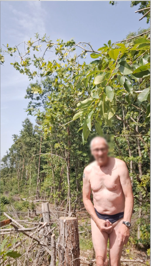 GAY GRANDPA EXHIBITONIST PUBLIC OUTDOOR CRUISING CUMSHOT SEX #30