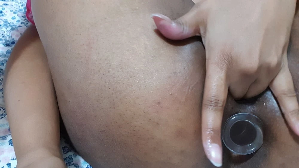 My glass dildo #36