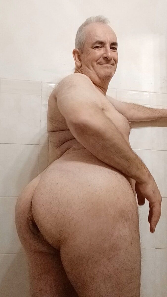 In the bathroom with my ass #13