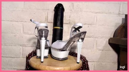  inch bbc slut platform stiletto heels worn to tease bbcs         