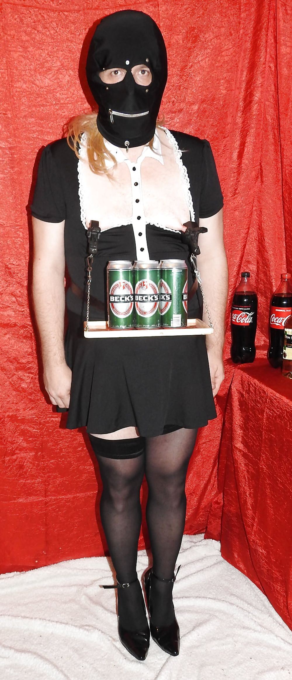 SissyMaid Serve Beer #16