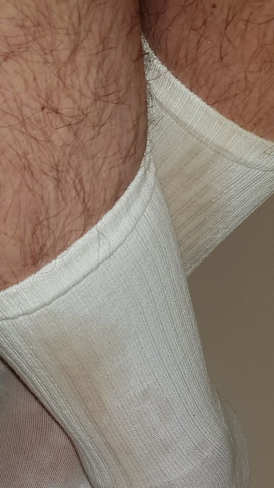 My white Socks - Pee #21