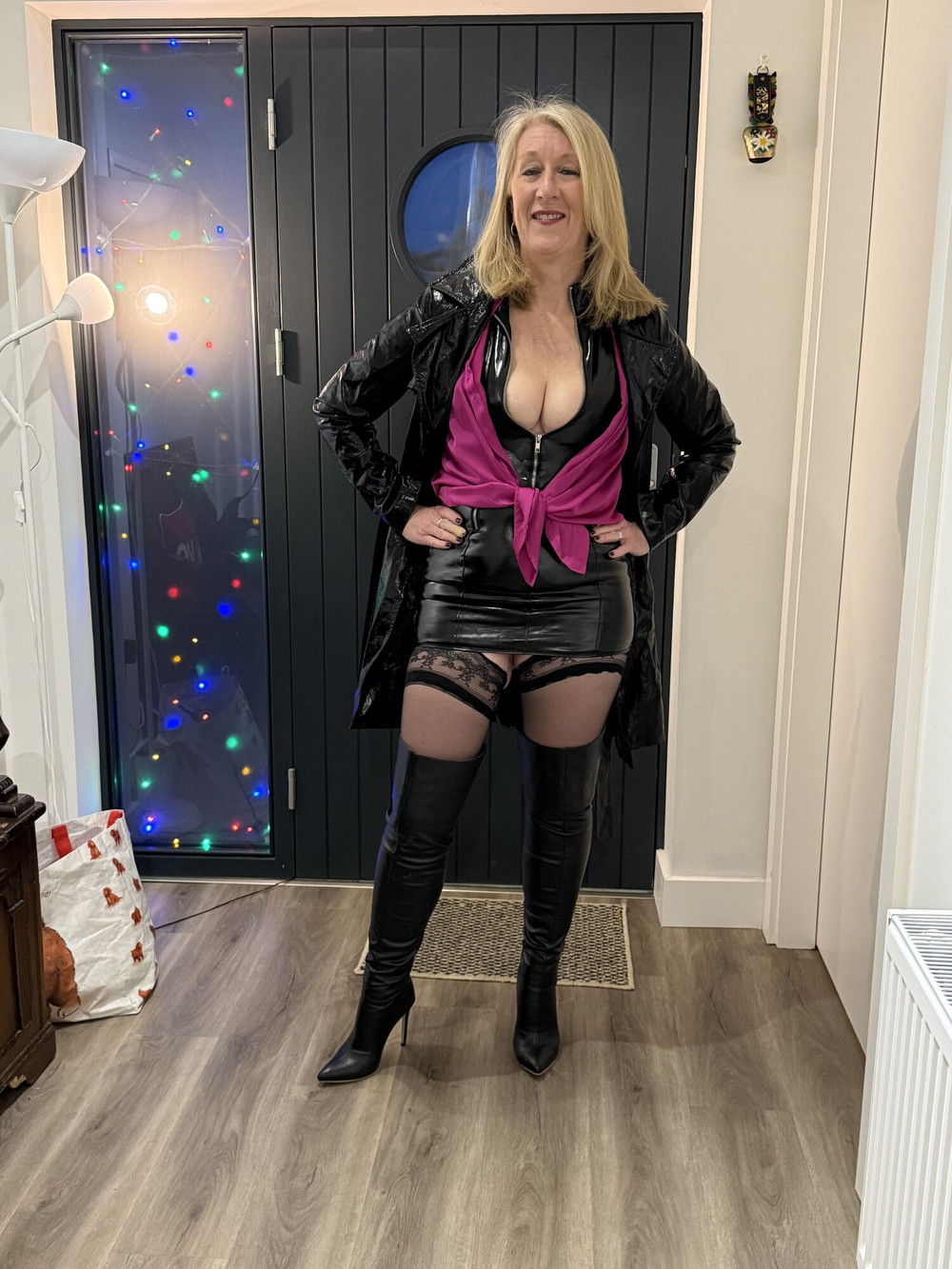 Slut wife leather to be shared #6