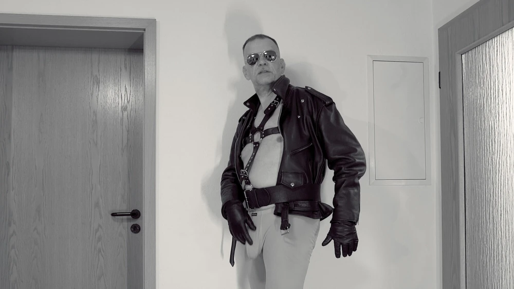 Lycra Leather Hunk 11 #43