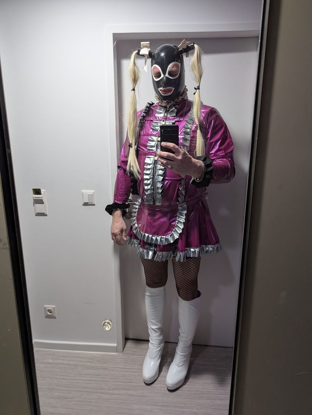 Masked Sissy Maid #10