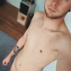 Skinny Boy with big surprise