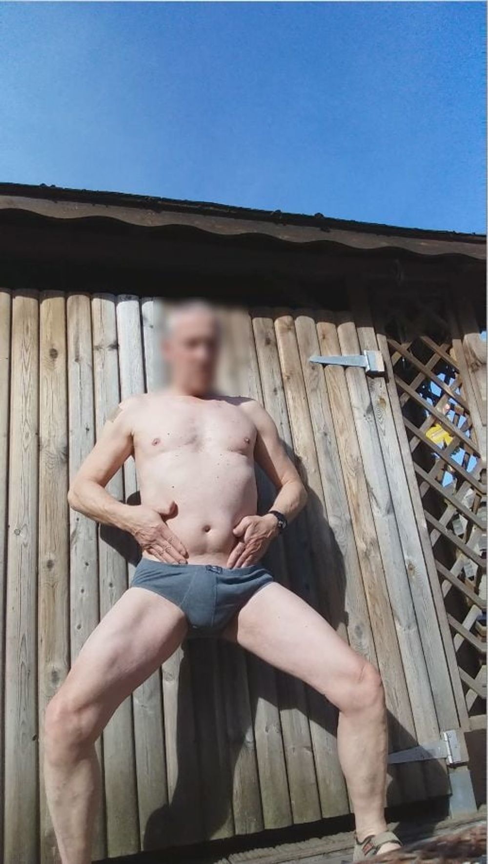 public outdoor brief jerking #52