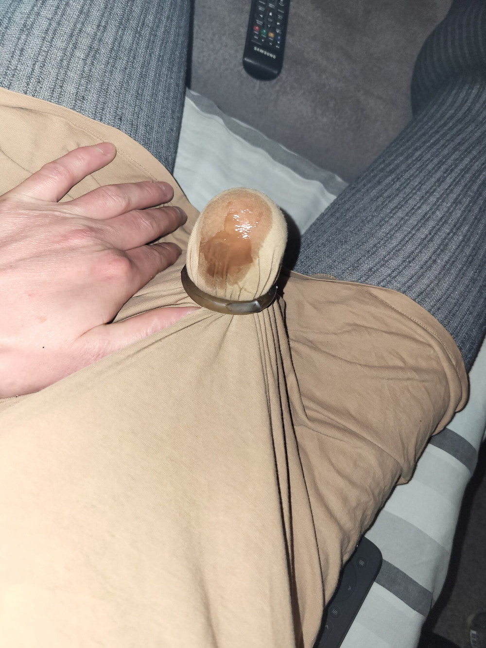 Femboy bulge dress lingerie precum #7