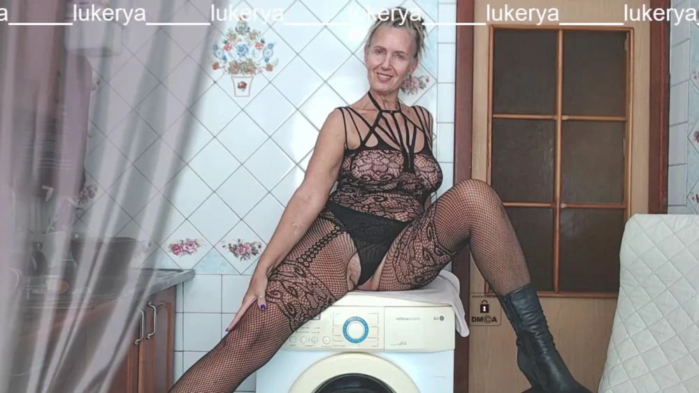 Lukerya in a black net #24