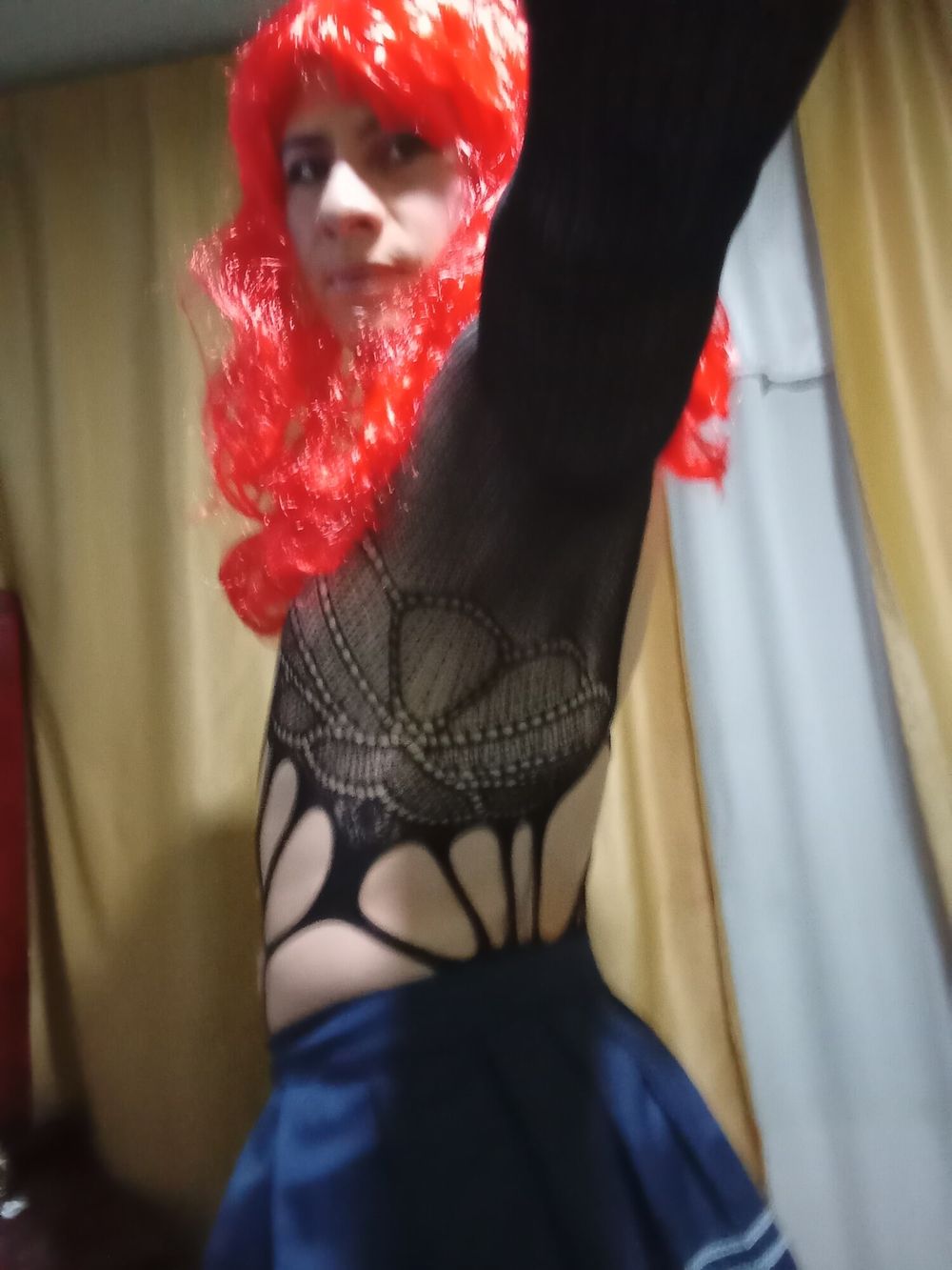 redhead crossdresser is destroyed with teenage boy&#039;s dick #4