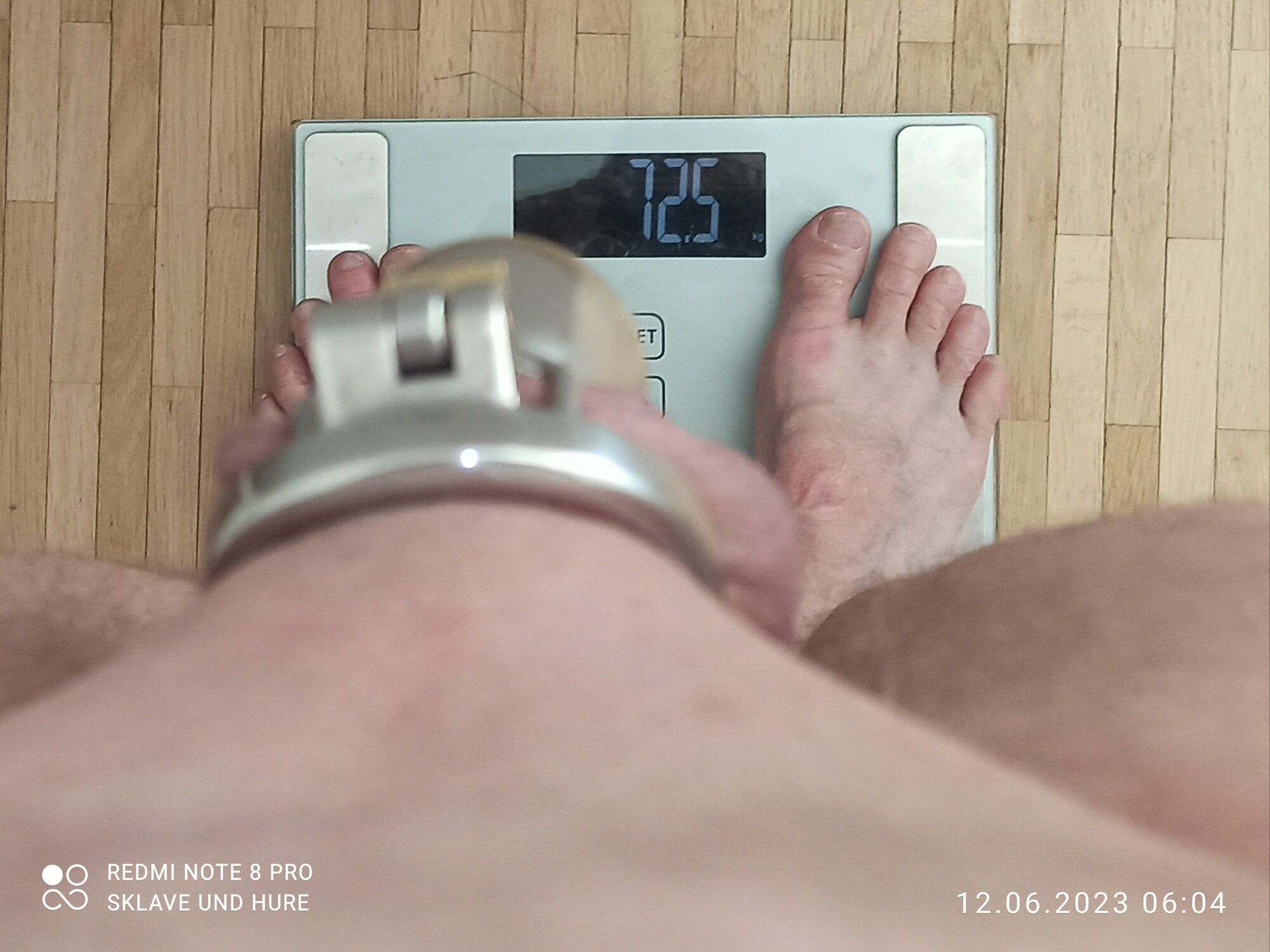 Naked weighing , cagecheck, humiliation 12.06.2023