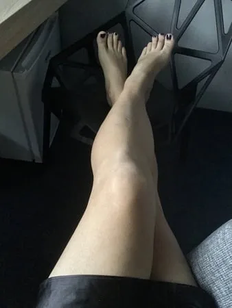 pantyhose or bare legs         