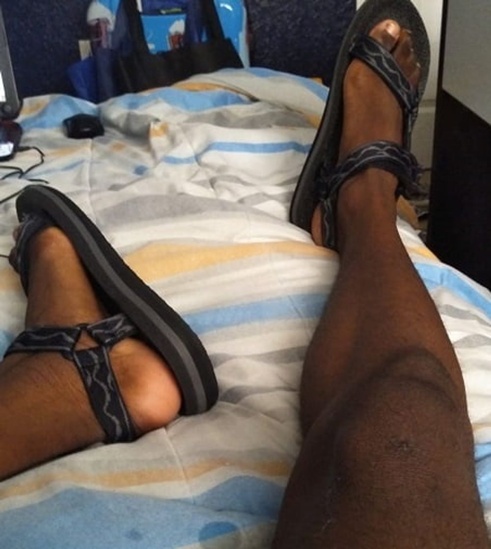 Male Feet in Sandals (Kink) #2