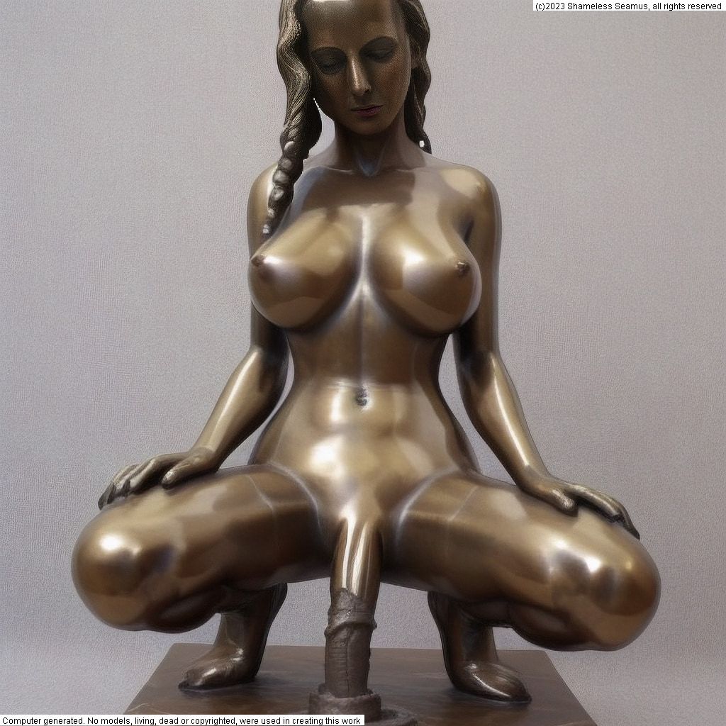 Erotic Bronze Sculpture Garden #47