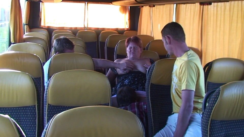 Gangbang in the bus ... #55