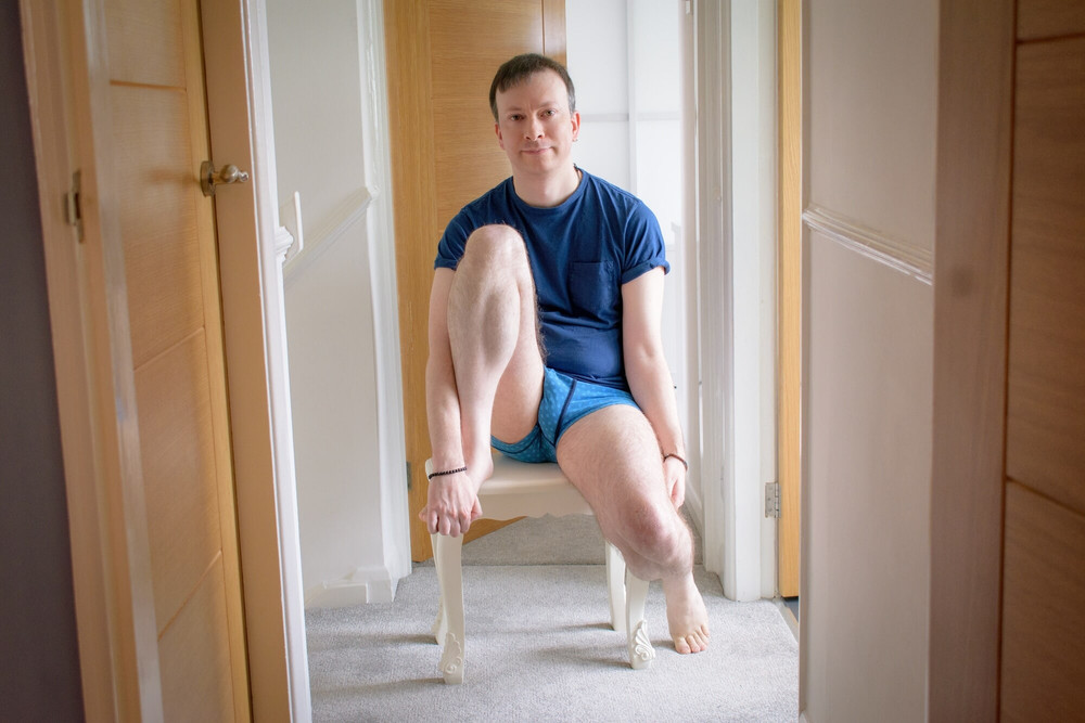 Horny Boy Self Shot Hall Set - Uncropped Unedited #46