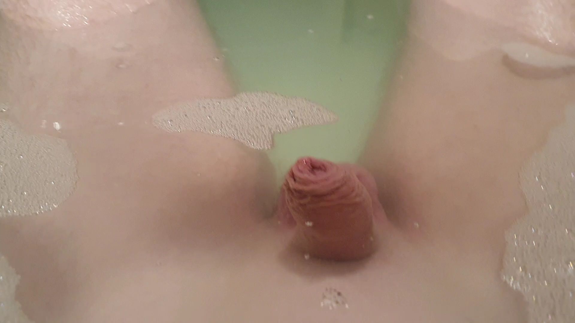 Bathing wash masturbate and cum #4