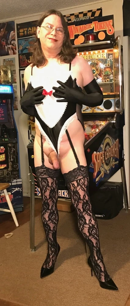 Joanie - Vintage Tuxedo Teddy #21
