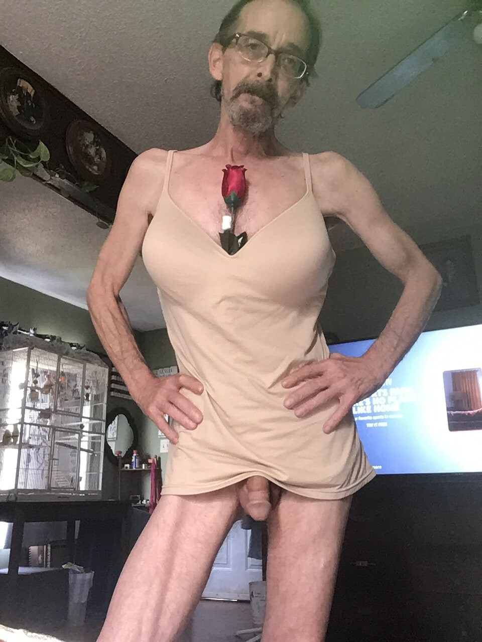 Sissy boy feels pretty today 