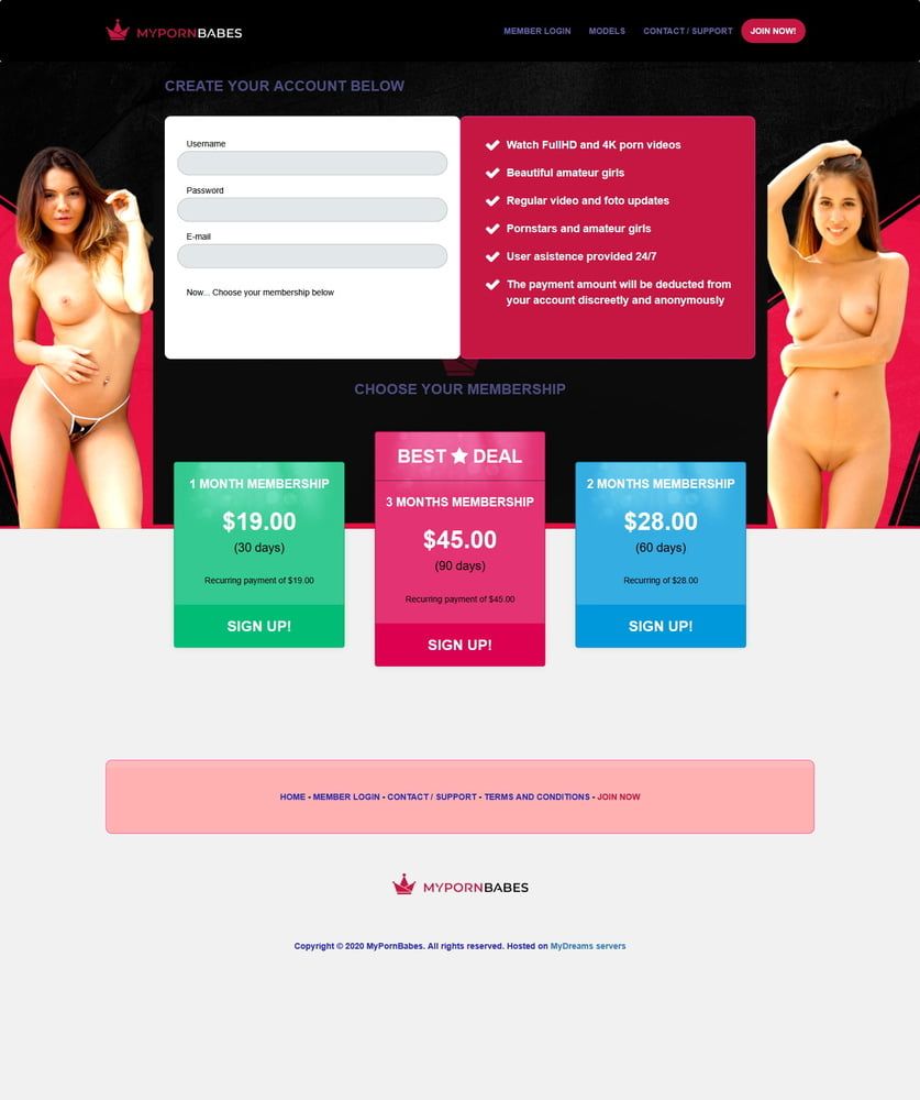 Easy porn tube system - Personal website #2