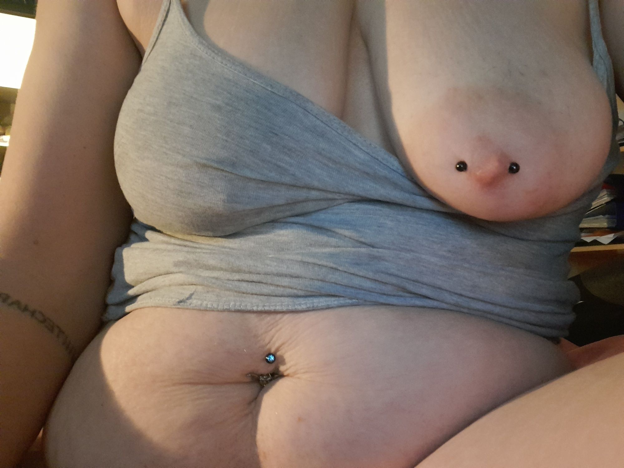 My Big pierced boobs #2