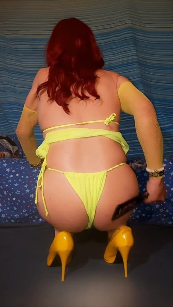 Yellow bikini set #4