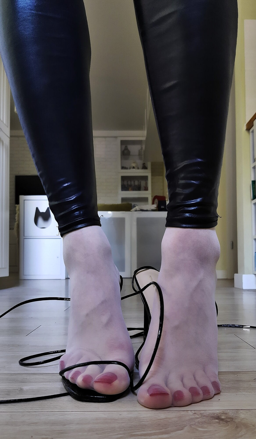 Big Nylon Feet Exposed #33