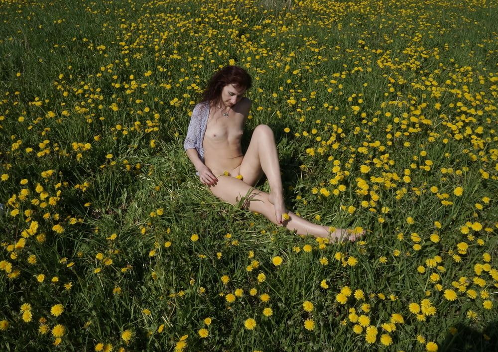 Naked in Meadow #13