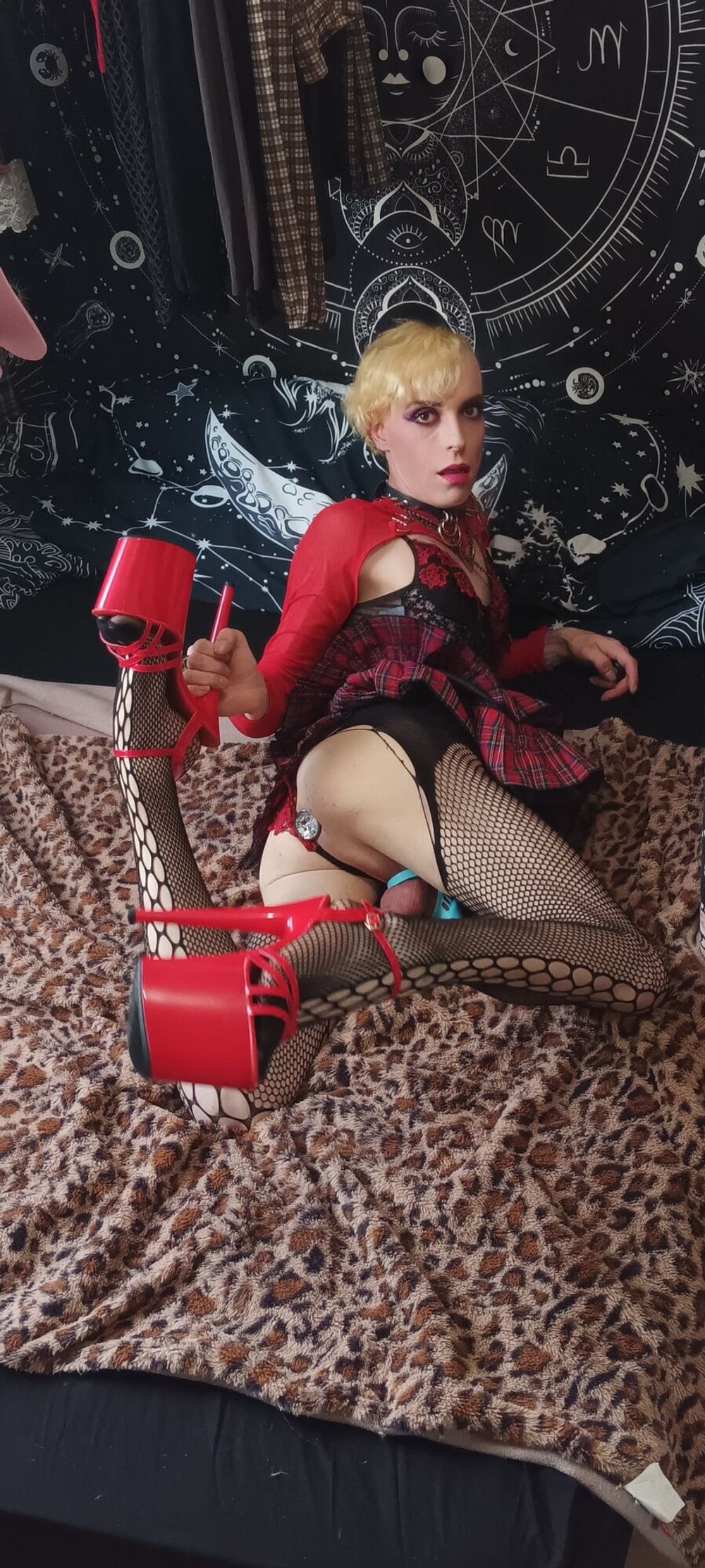 sexy trans in red need a daddy #21